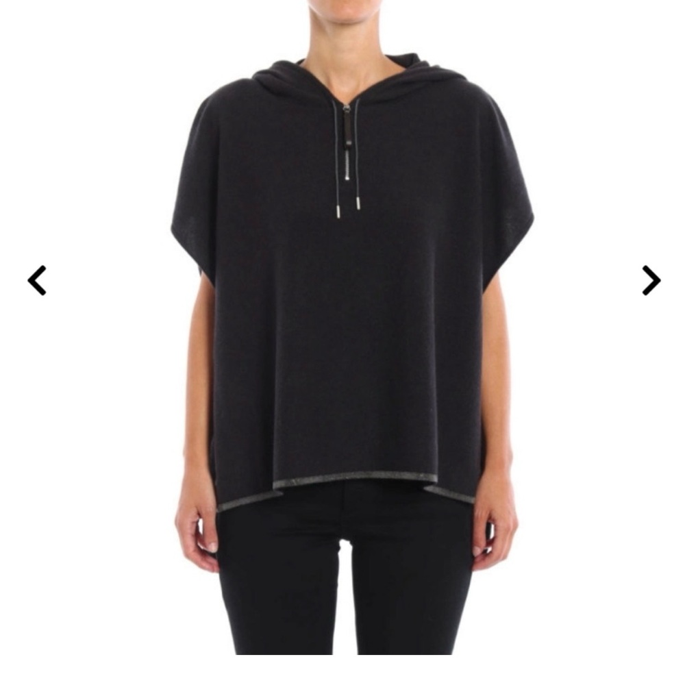 Fabiana Filippi Cashmere Cape Sweater
